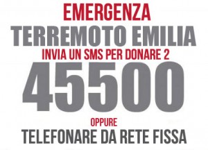 sms-45500-emergenza terremoto-emilia