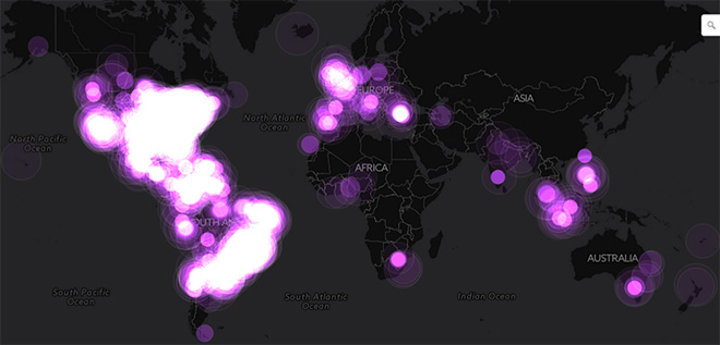 #GRAMMYs-2015-mappa