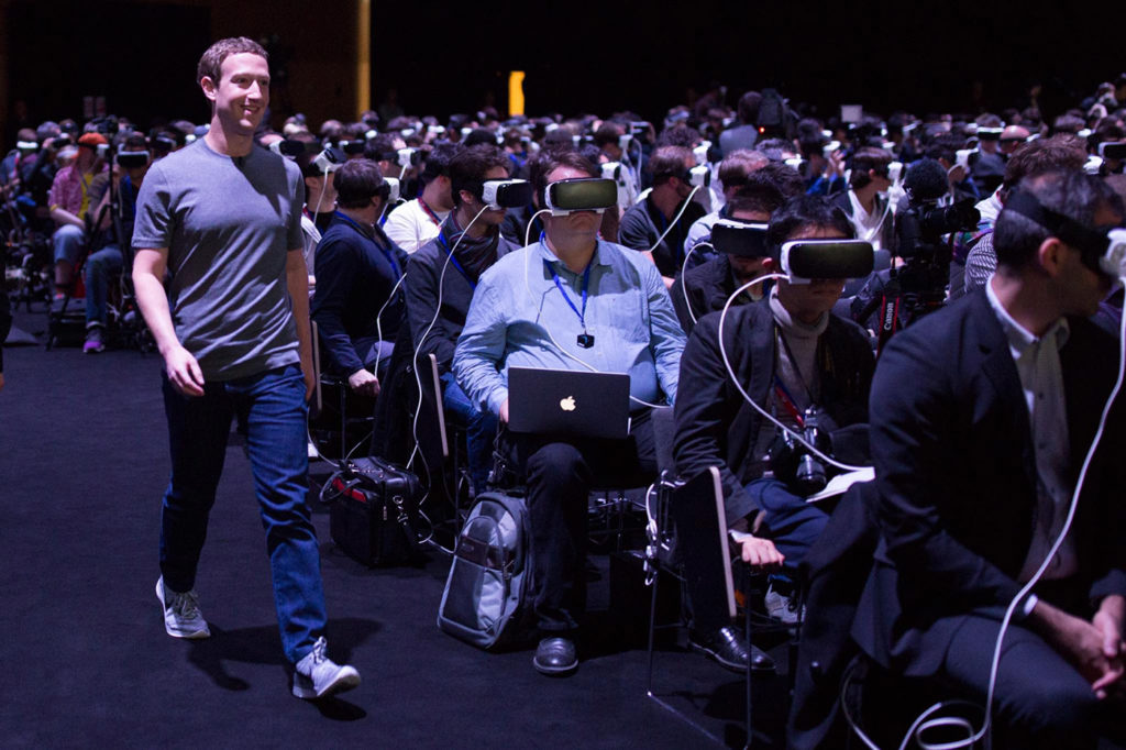 Zuckerberg realtà virtuale