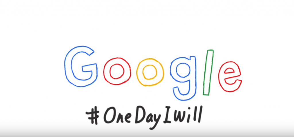 goog doodle giornata donna 2016 #onedayiwill