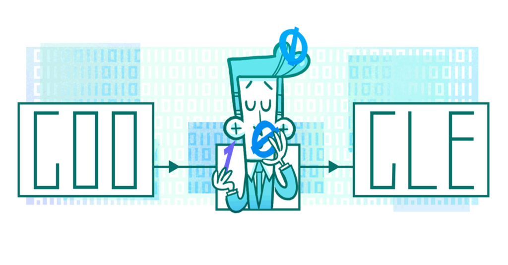 claude shannon goole doodle