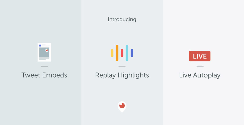 periscope incorporare autoplay highlights