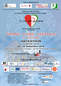 Locandina evento Premio Cuore Digitale