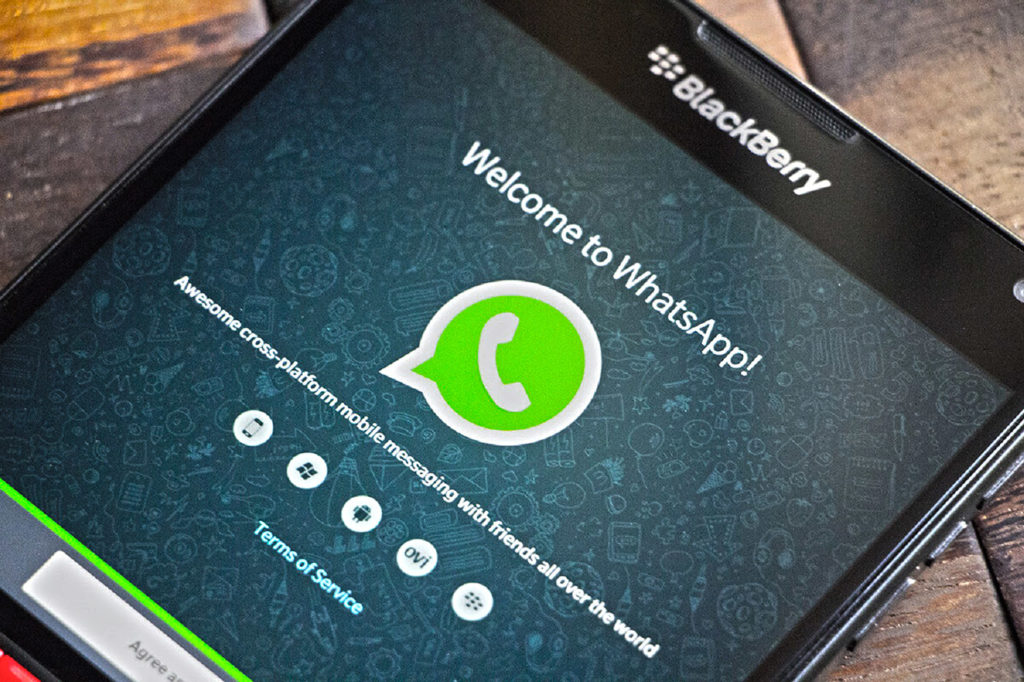 whatsapp blackberry dispositivi 2017