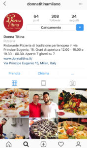 prenota ristorante instagram the fork