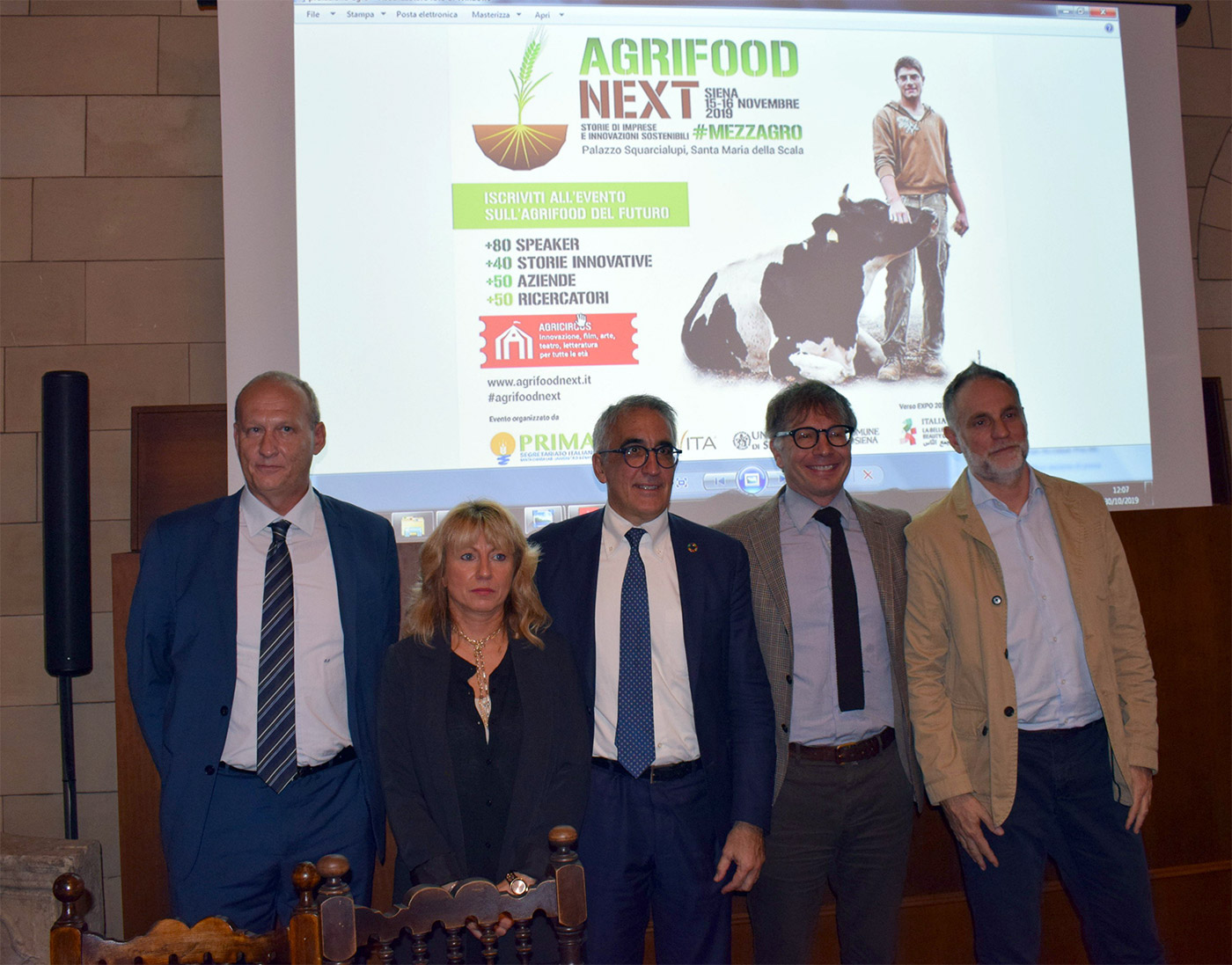 conferenza stampa agrifood next