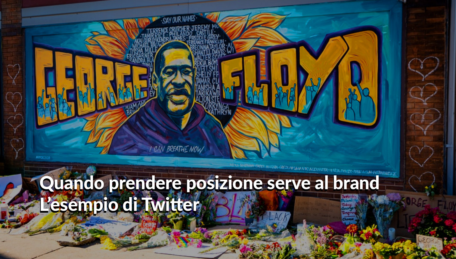 twtter razzismo george floyd brand