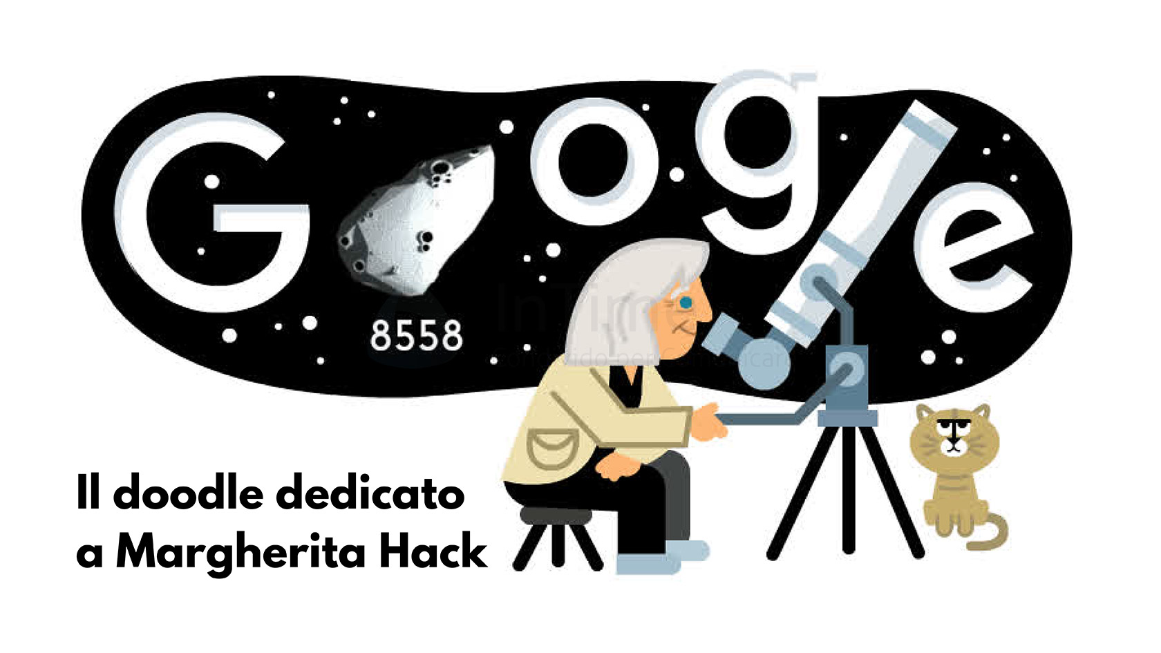 doodle Google margherita hack franzrusso.it