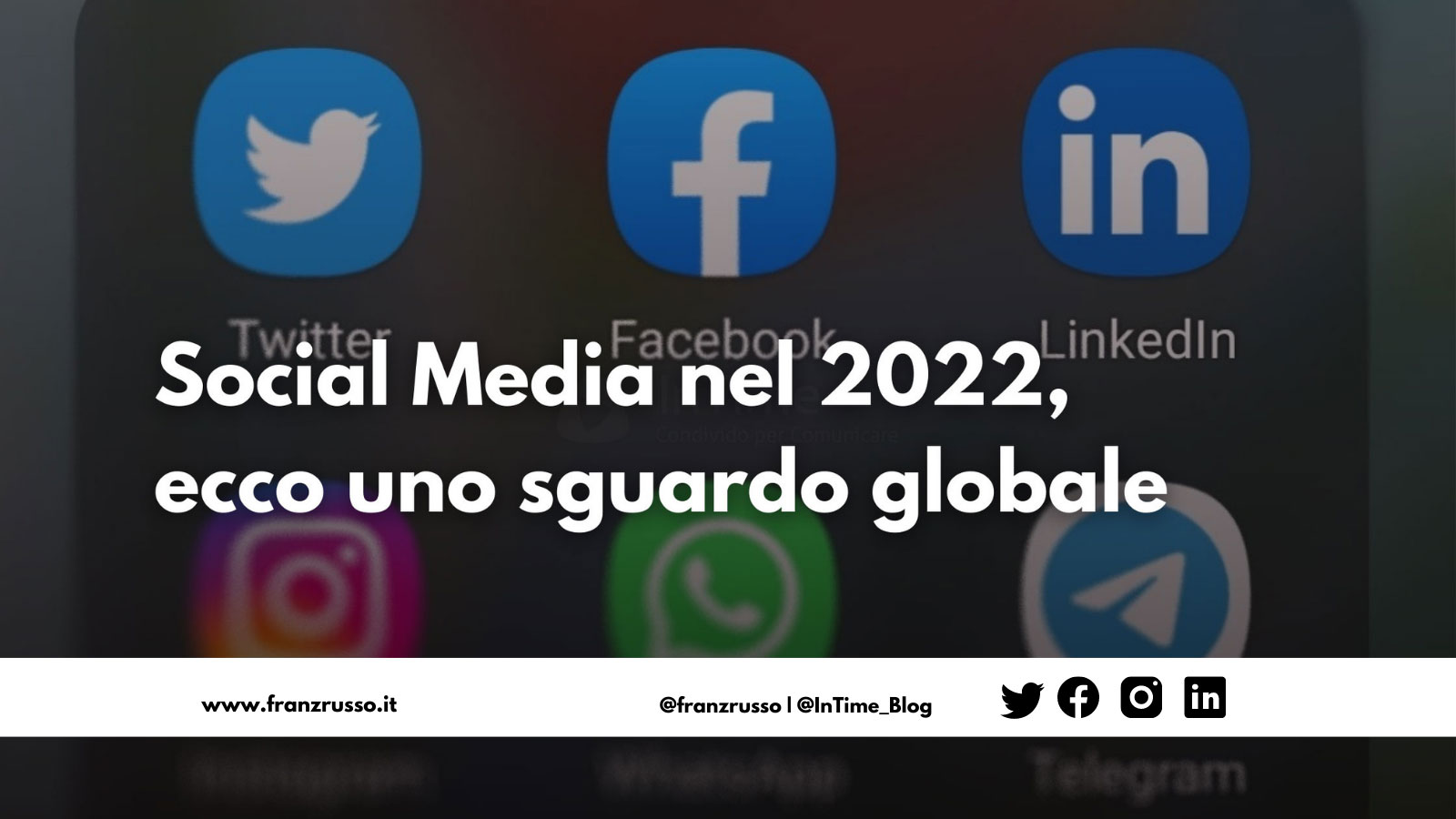 Social Media nel 2022, uno sguardo globale