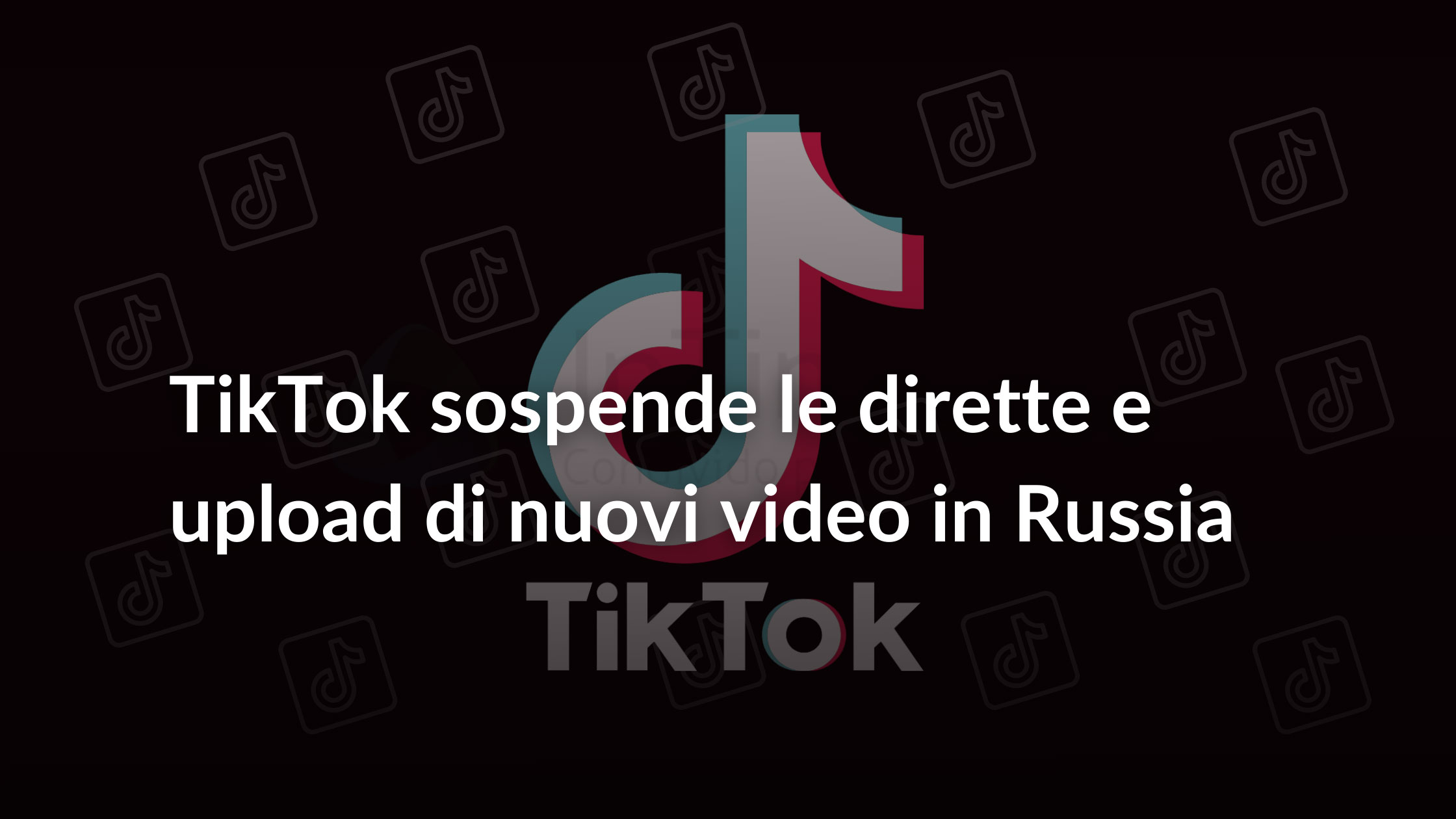 TikTok sospende le dirette e upload di nuovi video in Russia