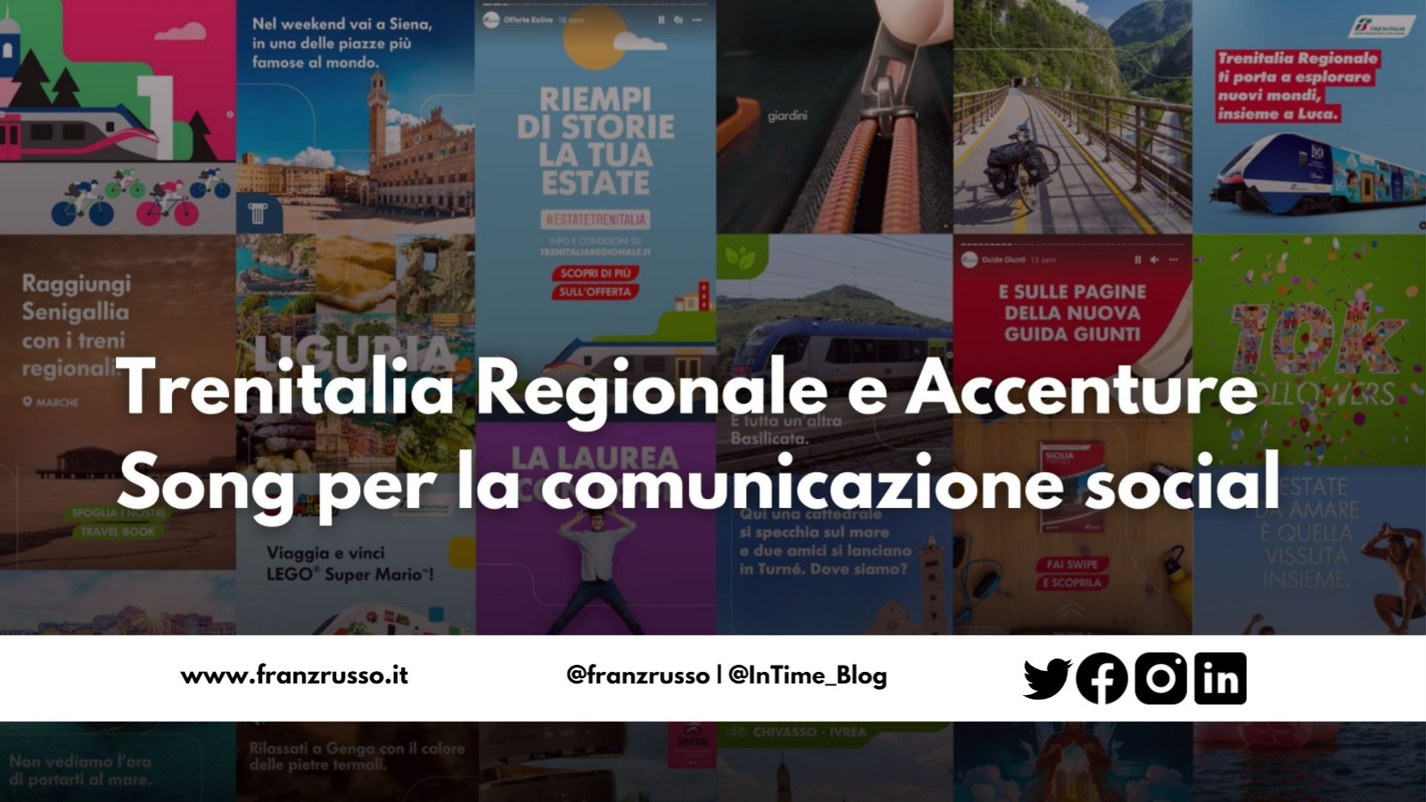 Social Media Trenitalia Accenture Song