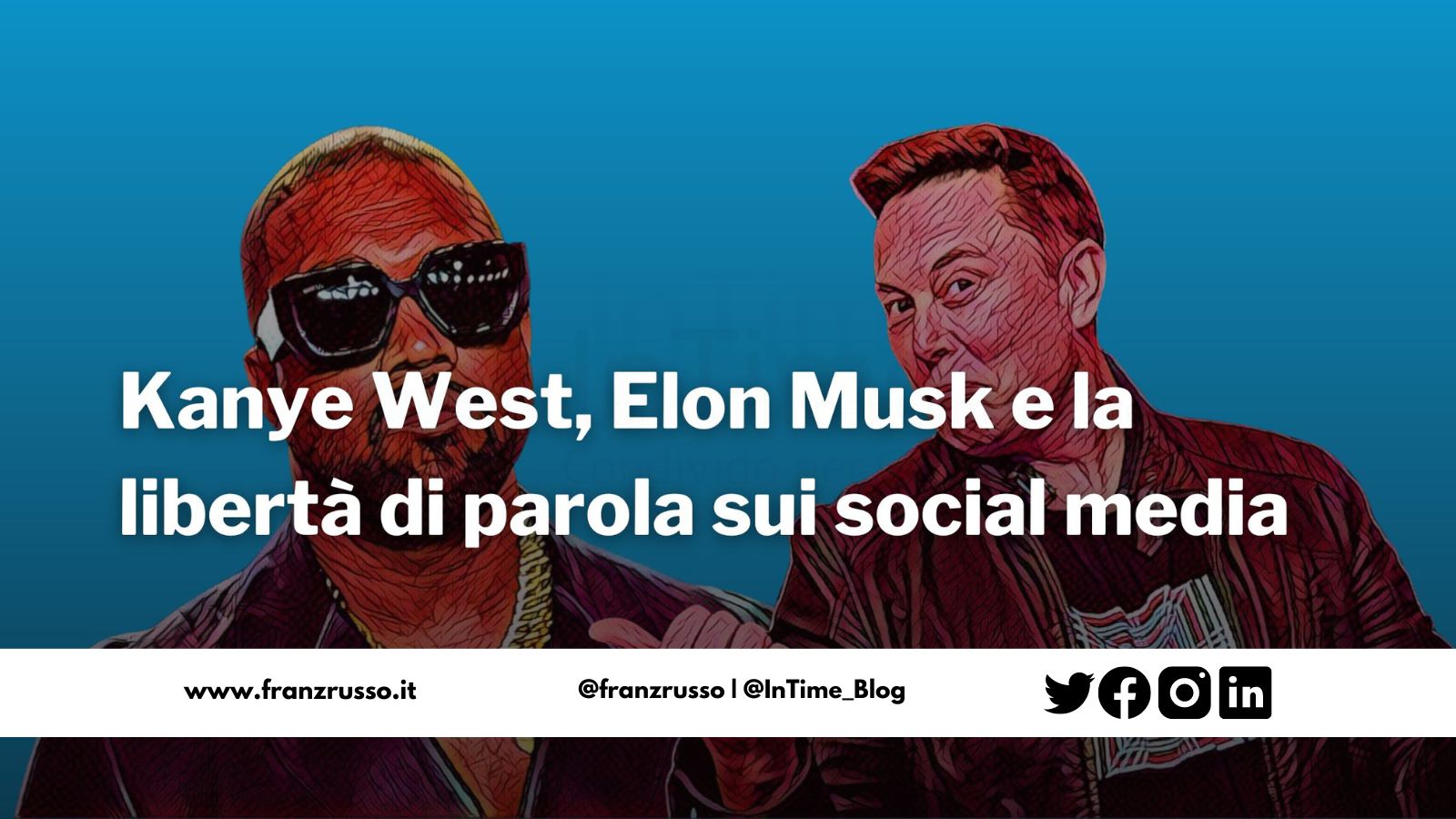 kanye west elon musk social media