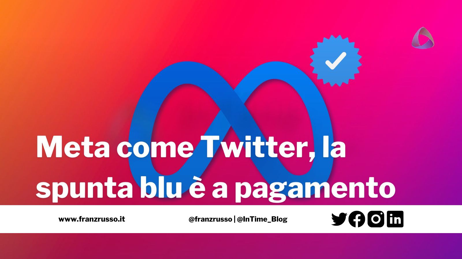 meta twitter spunta blu pagamento franzrusso.it