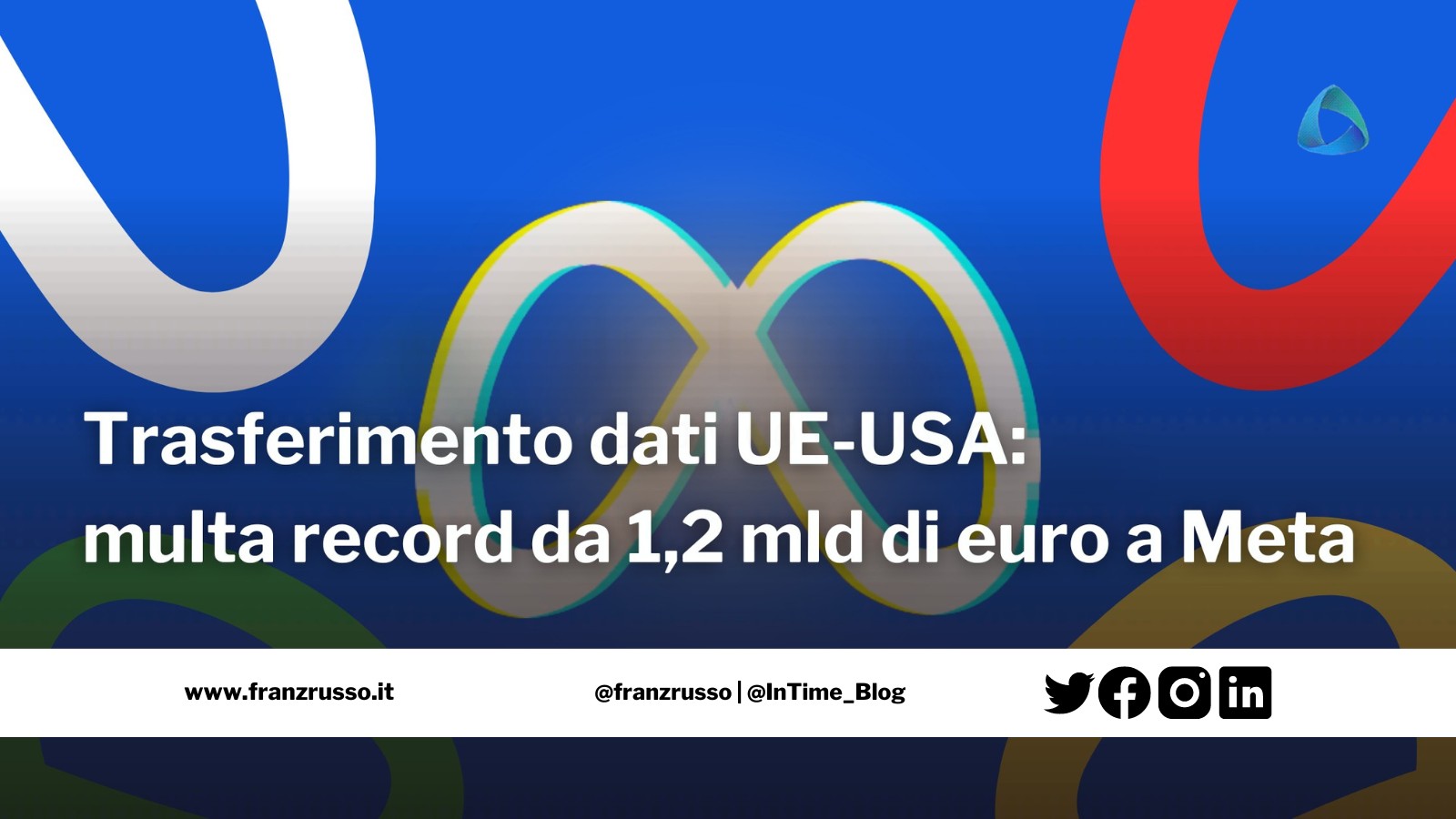 meta multa trasferimento dati usa ue franzrusso.it