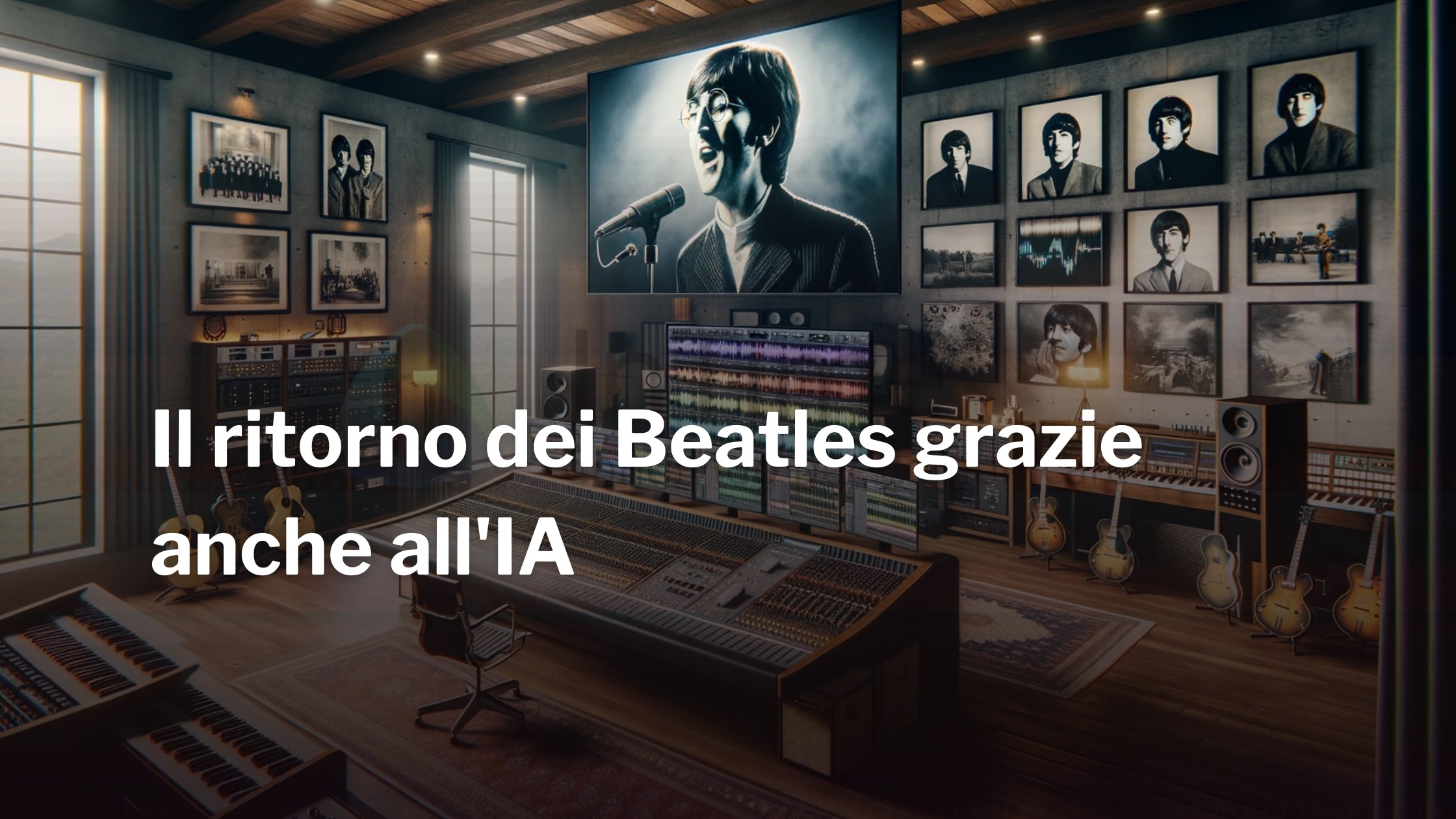 beatles canzone now and then IA franzrusso.it