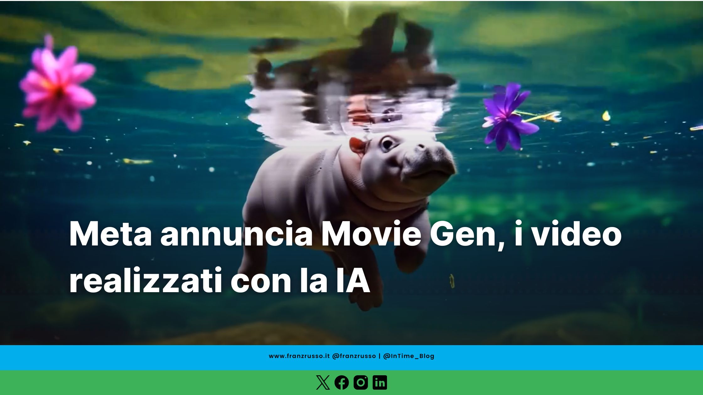 Meta annuncia Movie Gen, i video realizzati con la IA