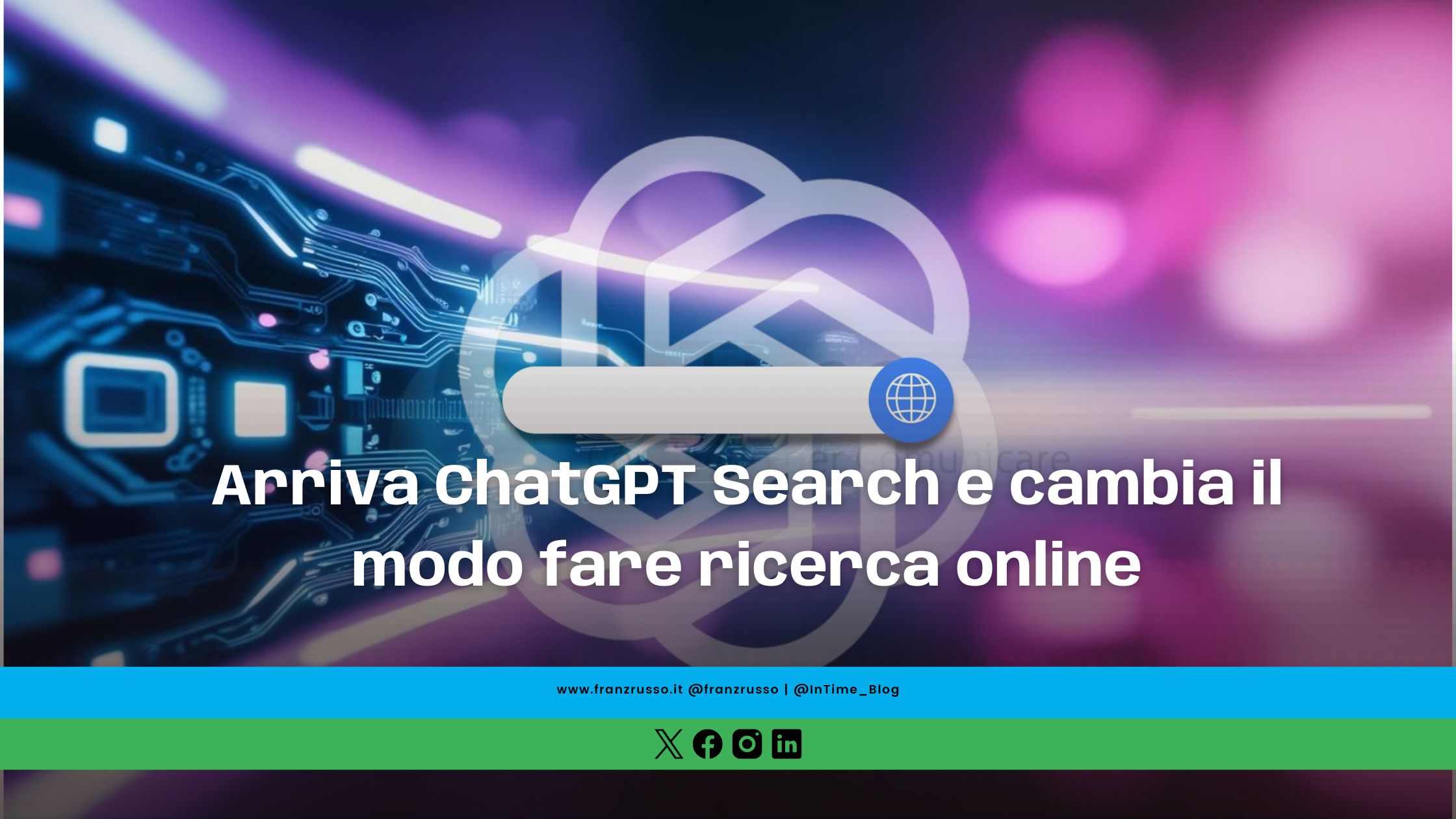 Arriva ChatGPT Search e cambia il modo fare ricerca online 