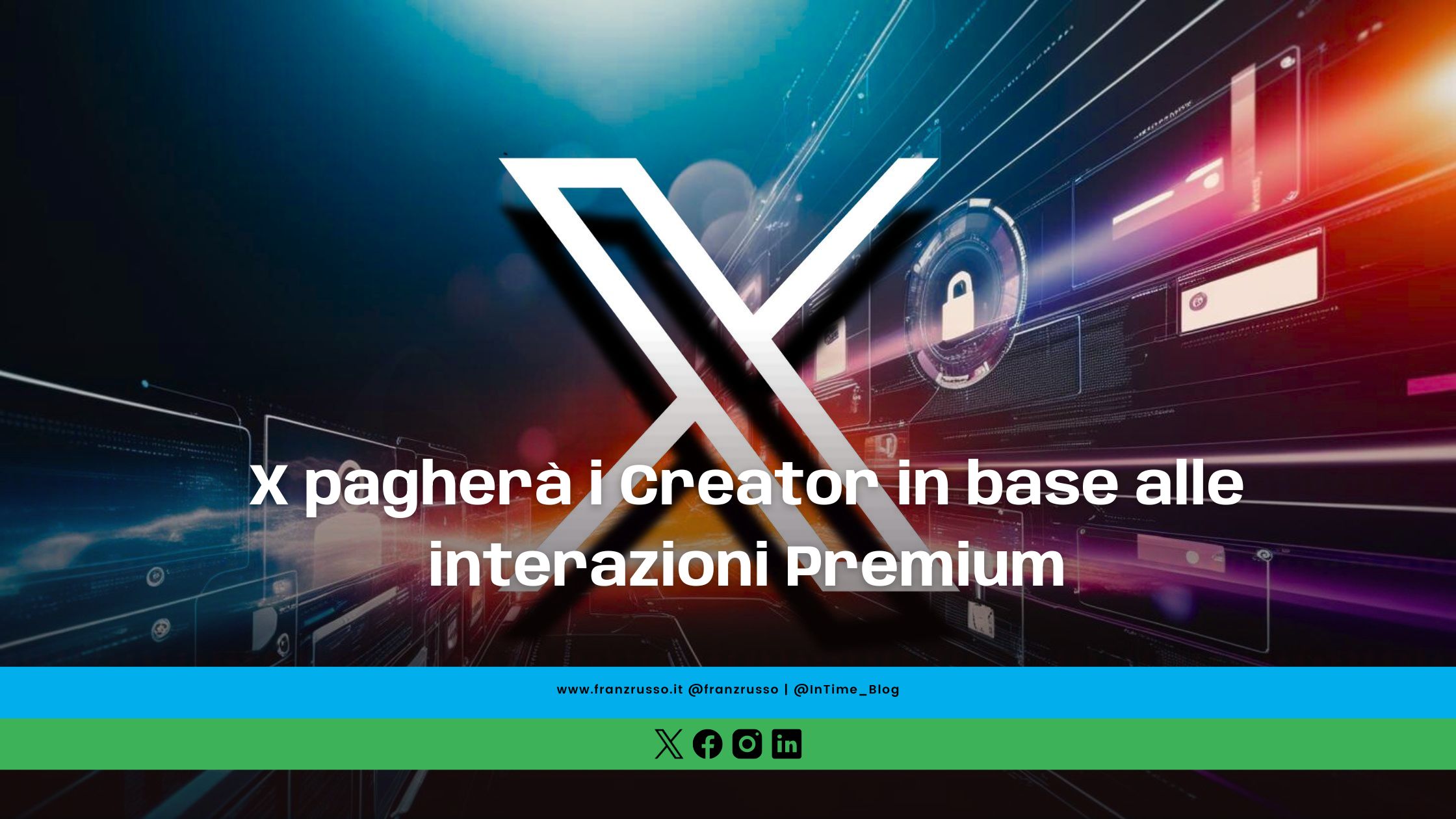 X pagherà i Creator in base alle interazioni Premium