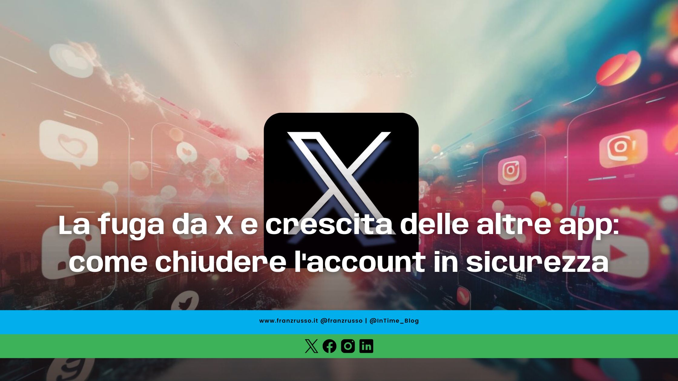 La fuga da X e crescita delle altre app: come chiudere l’account in sicurezza