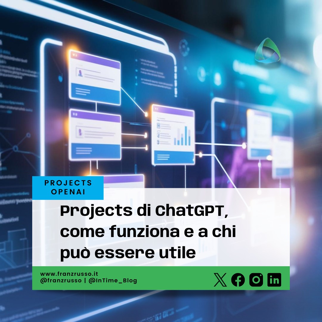 Projects di ChatGPT, come funziona e a chi può essere utile