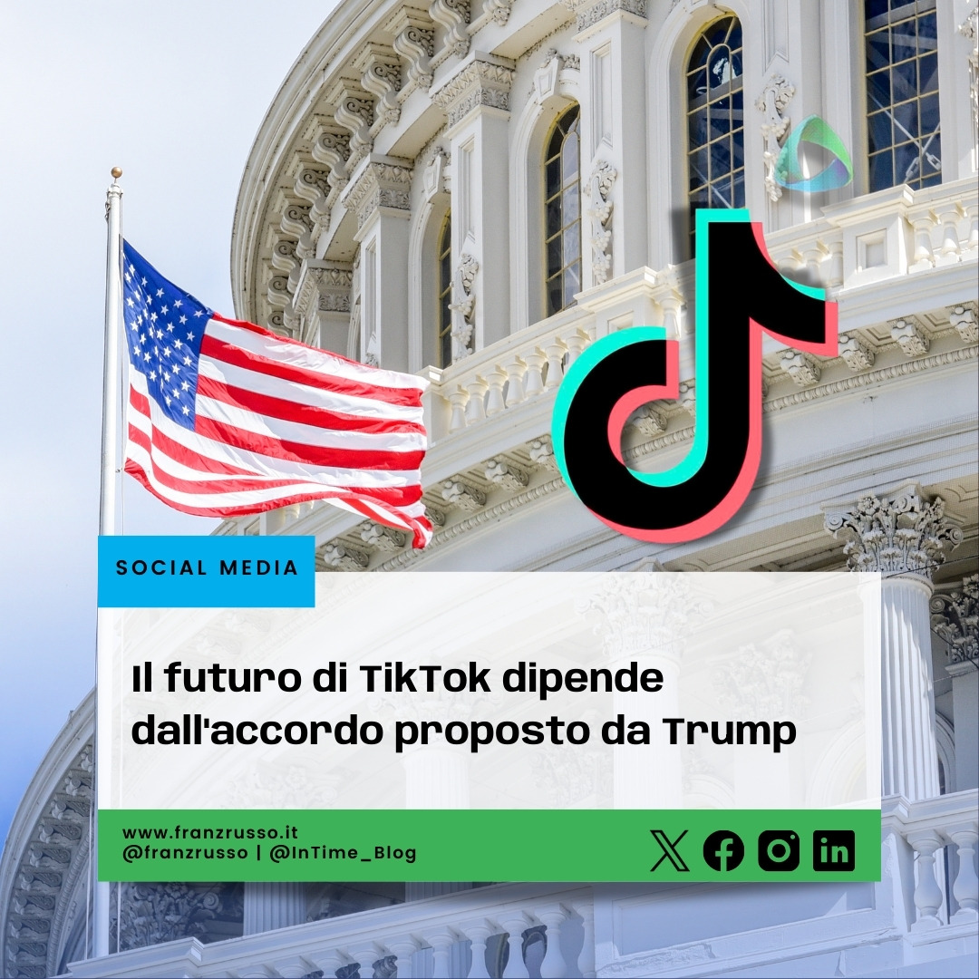 Il futuro di TikTok dipende dall'accordo proposto da Trump